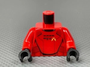 LEGO Star Wars Minifigure Sith Jet Trooper Torso Body Red with Black Episode 9 - Picture 1 of 5