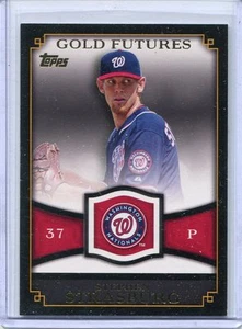 2012 Topps Gold Futures Card Stephen Strasburg Washington Nationals NR MT #GF-43 - Picture 1 of 1