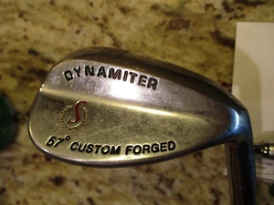VINTAGE SPALDING DYNAMITER 57 Degree WEDGE CUSTOM FORGED RH DYNAMIC GOLD Nice - Picture 1 of 6