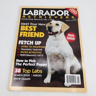 2001 Labrador Retrievers Popular Dogs Series Magazine by Dog Fancy Pick a Puppy Foto 1 de 3