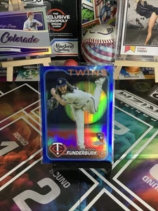 2024 Topps Chrome Blue Refractor #297 Kody Funderburk RC /150 Rookie - Bild 1 von 2
