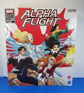Marvel Legends ALPHA FLIGHT BOX SET de seis (6) figuras *NUEVO* Aurora Puck - Imagen 1 de 10