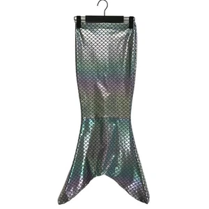 Justice Mermaid Tail Skirt Costume Girls Sz M Multicolor Dress Up Underwater Sea - Picture 1 of 6