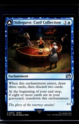 2025 MTG Magic the Gathering FF FIN Final Fantasy #73 Sidequest Card Collection - Image 1 of 2