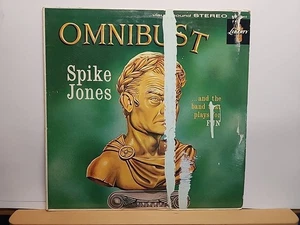 Spike Jones OMNIBUST And The Band That Plays For Fun Damaged Cover LP Tested - Picture 1 of 3