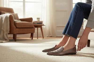 Nicholas Kirkwood Feminino Tamanho 9.5 Couro Metálico Pebbled Biqueira Apontada Estrelada F - Imagem 1 de 4