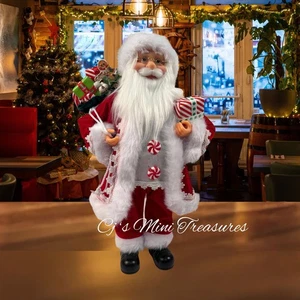 Windy Hill Pfefferminz Zuckerstange Weihnachtsmann Lebkuchen Weihnachten 18 Zoll Neu - Bild 1 von 8