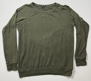 Cozy Women's Small Green Heather Buffalo David Bitton Pullover Sweater - Picture 1 of 4
