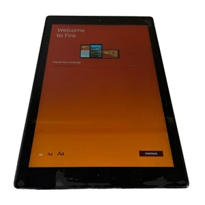 Amazon Kindle Fire HD 10 7th Gen SL056ZE 10.1" 32GB Wi-Fi Black Read DK533 - Picture 1 of 5