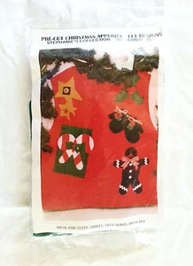 Christmas Felt Kit Appliques Bernat Designs Gingerbread Candy Cane Mittens Star - Picture 1 of 1