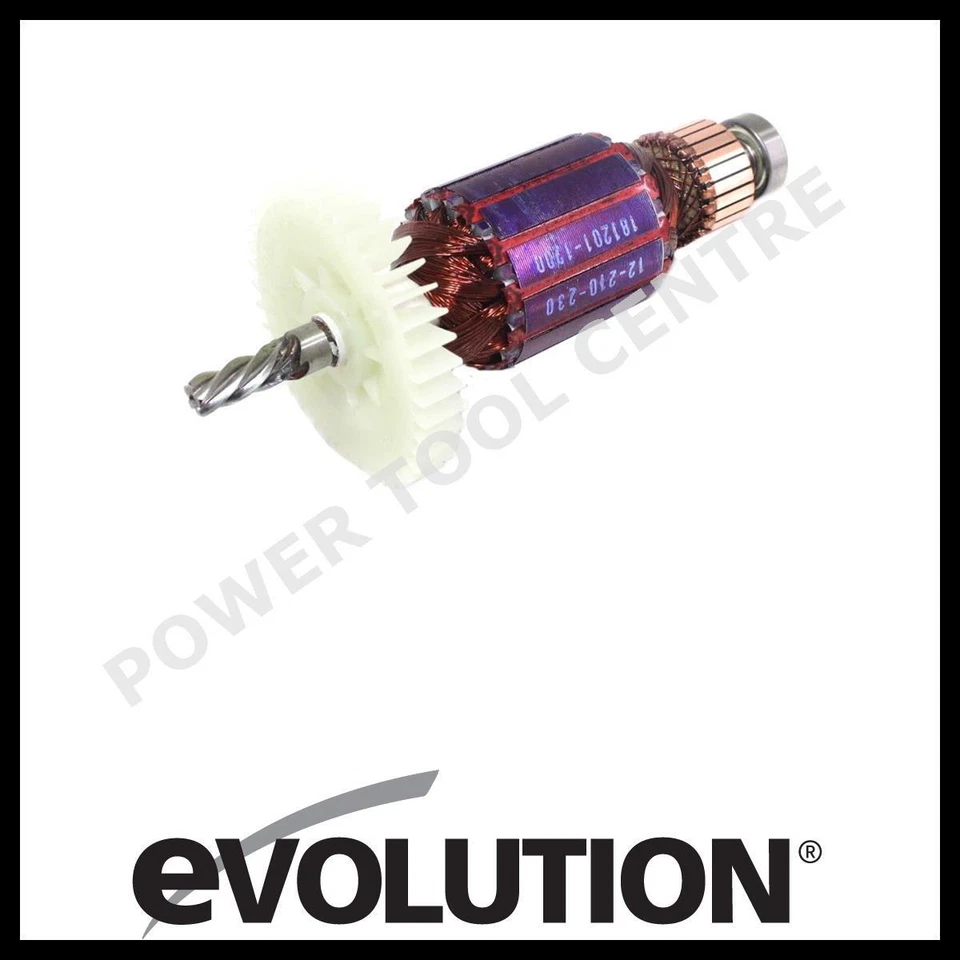 Evolution R210CMS Armature 240v 210mm TCT Multipurpose Compound Mitre Saw Type 1 - Image 1 of 1