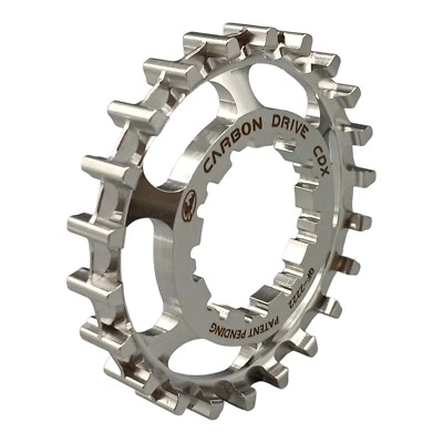 Gates Riemenscheibe CDX Shimano 9-Spline HG hinten 22 Zähne Carbon Riemen NEU - Immagine 1 di 4