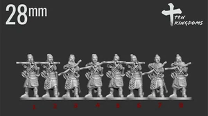 Pie de ballesta blindado Song 28 mm (resina TGM-7) Ten Kingdom Miniatures - Imagen 1 de 3