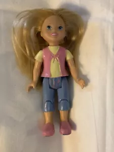 2002 FISHER PRICE Loving Family Dollhouse Blonde Sister Girl - Picture 1 of 4
