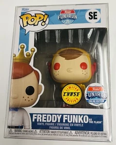 Funko Freddy Funko as The Flash SE Funko Fun On The Run Chase LE 2023 Protector - Picture 1 of 9