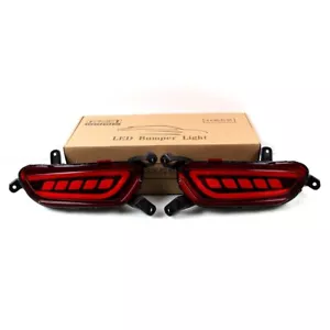 LED Reflector Rear Bumper Tail Light for Mazda CX-3 2016-2024 Stop Brake Lamp - Picture 1 of 5