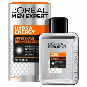 ✅ LOREAL Men Expert After Shave Hydra Energy Fluid Balsam 100ml ✅