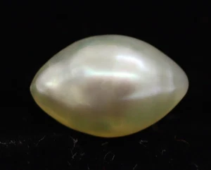 Marquise Cabochon Shape 9 x 5 mm 100% Natural Basra Pearl Loose Gemstone 1.86 Ct - Picture 1 of 7