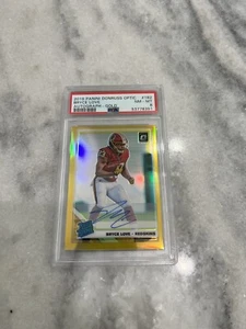 Panini Donruss 2019 óptica Bryce Love novato clasificación automática novato dorado 10/10 ¡precio de venta sugerido por el fabricante! - Imagen 1 de 2