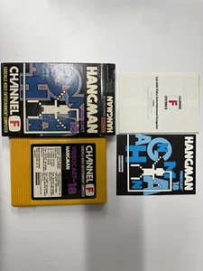 Fairchild Channel F VideoCart 18 Hangman Game Complete CIB/ Tested - Picture 1 of 7