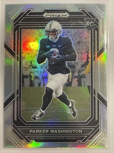 2023 Panini Prizm Draft Picks - Silver Prizm #152 Parker Washington (RC) - Bild 1 von 2