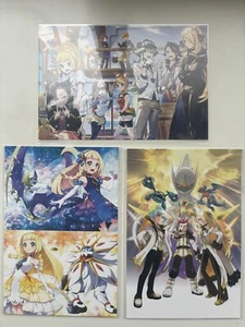 Pokemon Masters EX Postcard Lillie Animate Not for sale 3set - Picture 1 of 7
