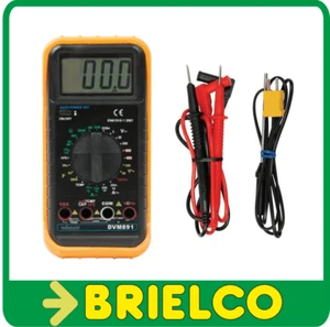 MULTIMETRO 3 1/2 DIGITOS TEMPERATURA CAPACIMETRO FRECUENCIMETRO PROTECTOR BD310 - Imagen 1 de 1