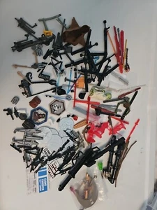 STAR WARS HUGE WEAPONS PARTS LOT #5 FOR 3.75" FIGURE - Picture 1 of 5