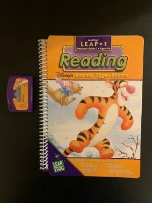 LeapFrog Leap 1 "Bounce Tigger Bounce" Reading Cartridge/Book Preschool-Grade 1 - Image 1 of 2