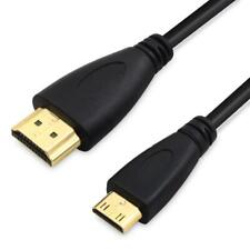 HDMI Male TO MINI HDMI Male Plug Male-Male Cable Cord 1080P Video Adapter