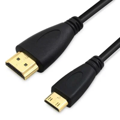 HDMI Male TO MINI HDMI Male Plug Male-Male Cable Cord 1080P Video Adapter - Image 1 of 3