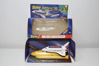 B32 1:43 DINKY TOYS 364 SPACE SHUTTLE NASA USA MIB MOLTO RARO! - Immagine 1 di 4