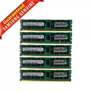 Lot of 5 Samsung M393B1K70EB0-YH9 8Gb RAM 1333mhz 1.35V Memory Module - Picture 1 of 4