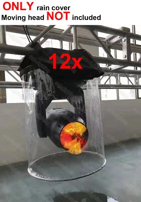 12x Outdoor Rain cover Long Wrap For sharpy moving head beam lights 230w 7r DJ - Image 1 of 3