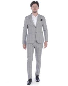Abito Daniele Alessandrini Suit ITALY Uomo Blu G2770S22063902_P2847S22063902 23 - Imagen 1 de 11