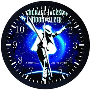 Michael Jackson Black Frame Wall Clock Nice For Decor or Gifts W167 - Picture 1 of 1