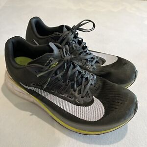 Nike Zoom Fly Mens running trainers Train Gym Uk Size 8.5 Racing Charcoal Olive