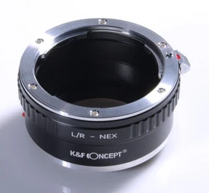 BAGUE D'ADAPTATION OBJECTIF LEICA R / SONY E K&F CONCEPT LENS ADAPTER RING - Imagen 1 de 2