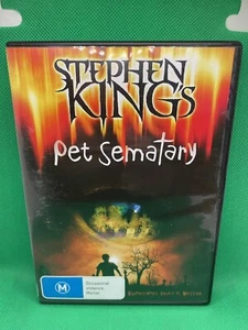 PET SEMATARY (1989) DVD EXCELLENT CONDITION STEPHEN KING HORROR CLASSIC RARE!!!! - Picture 1 of 4