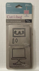 Cuttlebug by: Provo Craft 2 Dies "CAKE" Scrapbooking - Picture 1 of 2