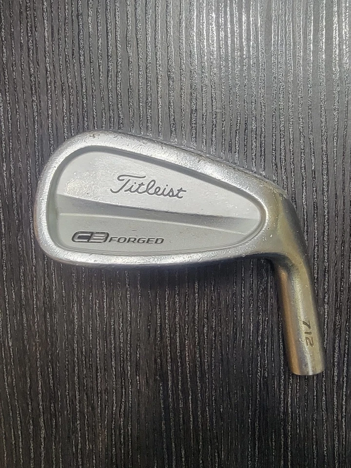 Titleist 712 CB 9 Iron Head Only Forged Cavity Back Right Hand Standard Specs - Image 1 of 3