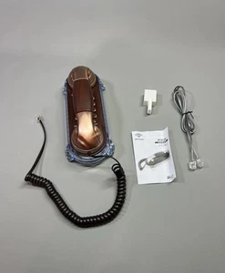 Old Fashion Landline Classic Bronze Vintage Corded Telephone with Bottom Light - Zdjęcie 1 z 18