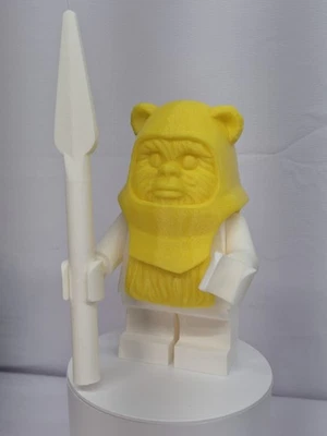 Mini figura prototipo Star Wars Wicket Ewok 7 pulgadas gran escala mini figura  Foto 1 de 4