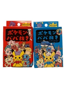Pokemon Center Japan Old Maid Deck & Babanuki Super High Tension set Red Blue - Picture 1 of 2