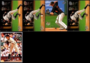 2008 Upper Deck San Francisco Giants (5) Card Lot - LIMITED EDITION – RARE GEM - Picture 1 of 2