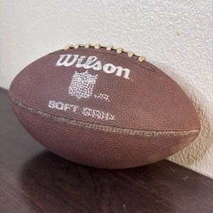 Vintage Wilson NFL JR. Football Soft Grip Leather - Picture 1 of 17
