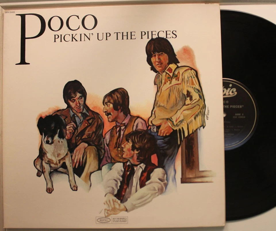 Poco Lp Pickin' Up The Pieces On Epic - Vg - Image 1 of 1