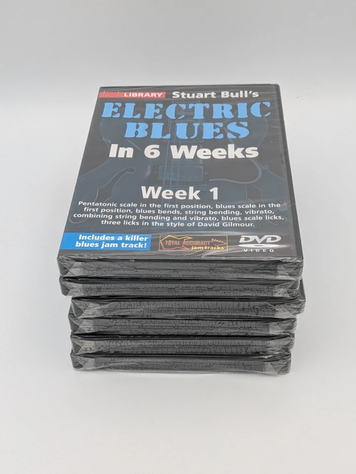 Lick Library Stuart Bull's Electric Blues In 6 Weems Guitar Lesson 6 Video DVD - Image 1 of 4