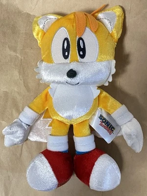 Sonic The Hedgehog 25th 8” Classic Sonic Tails Plush TOMY - Image 1 of 4