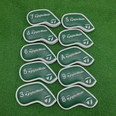 New Golf Push Rod Wood Cover Iron Cover TLM Magnet Closure 10 Piece Set - - Imagem 1 de 4